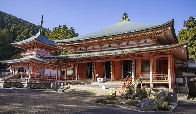 比叡山延暦寺的阿弥陀堂東塔